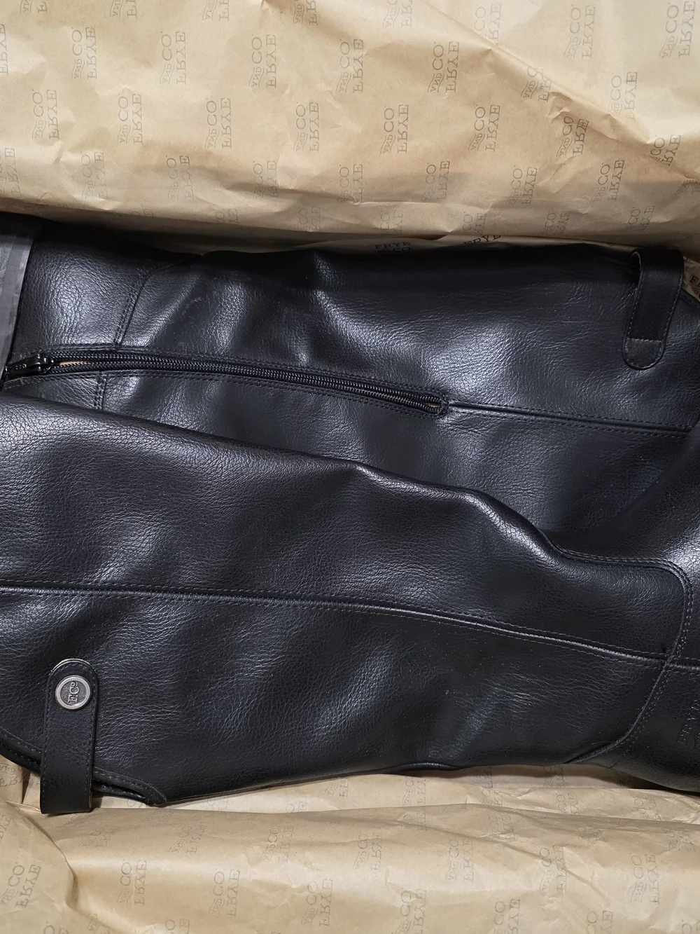 ​👢 Frye and Co. Kellie Button Tall Riding Boots